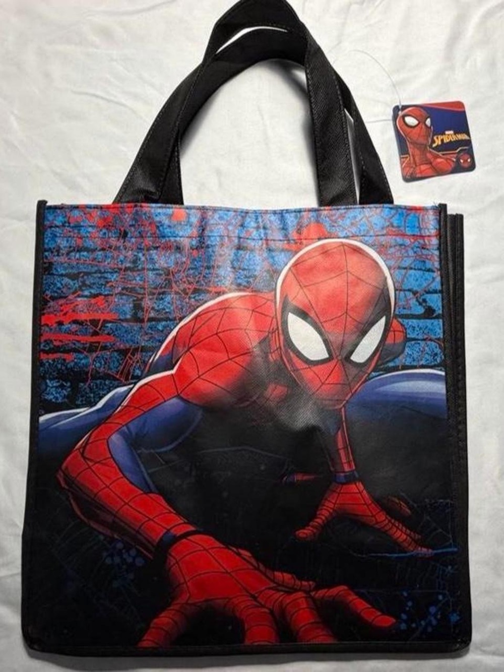 Marvel Spider-Man Messenger Bag - Red, Blue & Black
